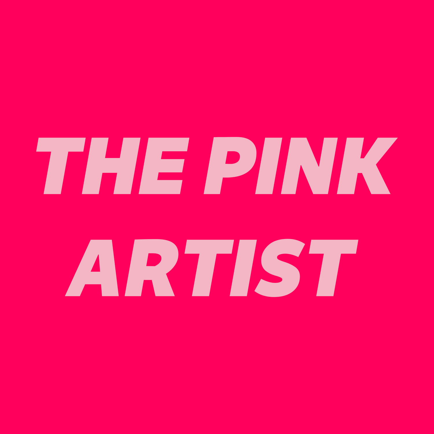 The Pink Artist