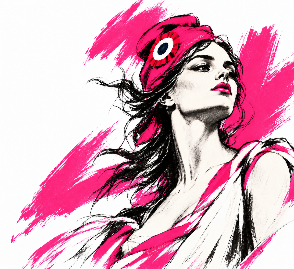 Marianne The Pink Artist Paris